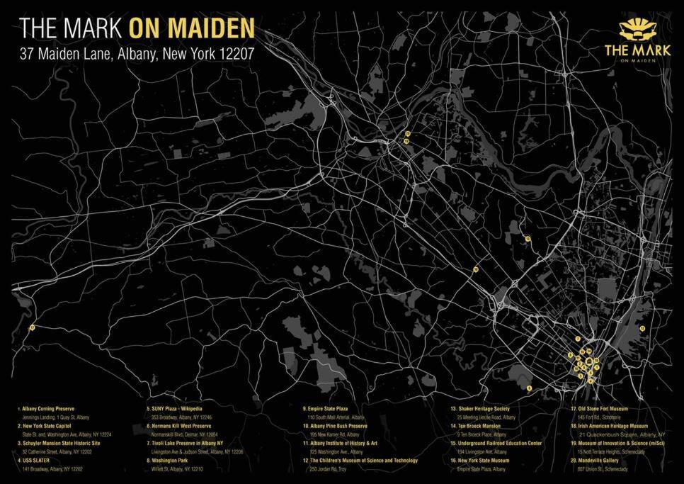 Downtown Albany 1 Bed + Workstation @ Maiden Lane 아파트 외부 사진